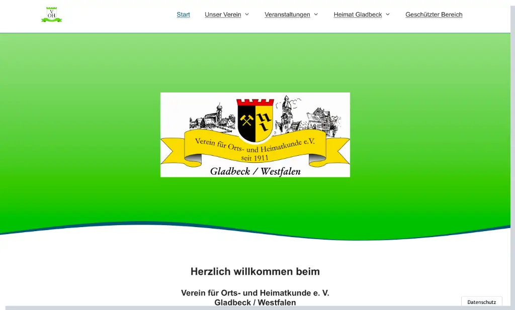 eb Webdesign - referenzen - Heimatverein Gladbeck