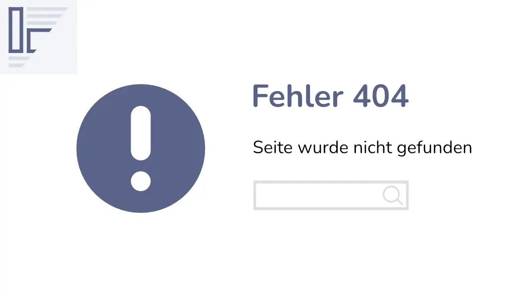 404 Fehlermeldung - Tipps zur Vermeidung toter Links