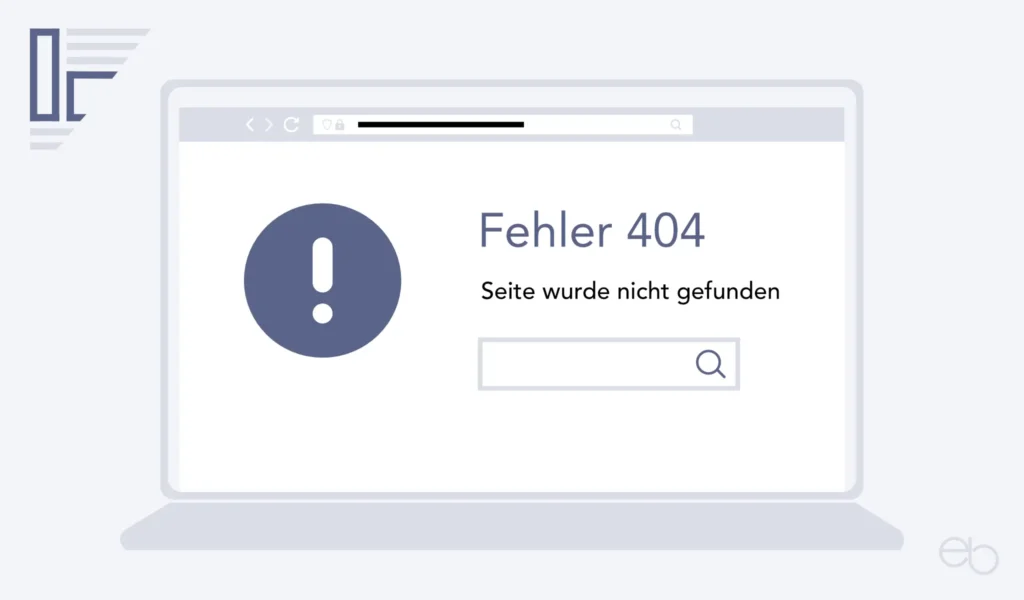 404 Fehlermeldung - Tipps zur Vermeidung toter Links