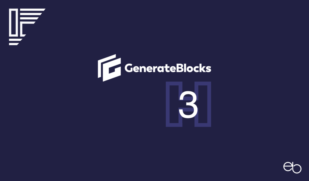 GenerateBlocks Tutorial 3 - Formen, Dynamic Data, Effects