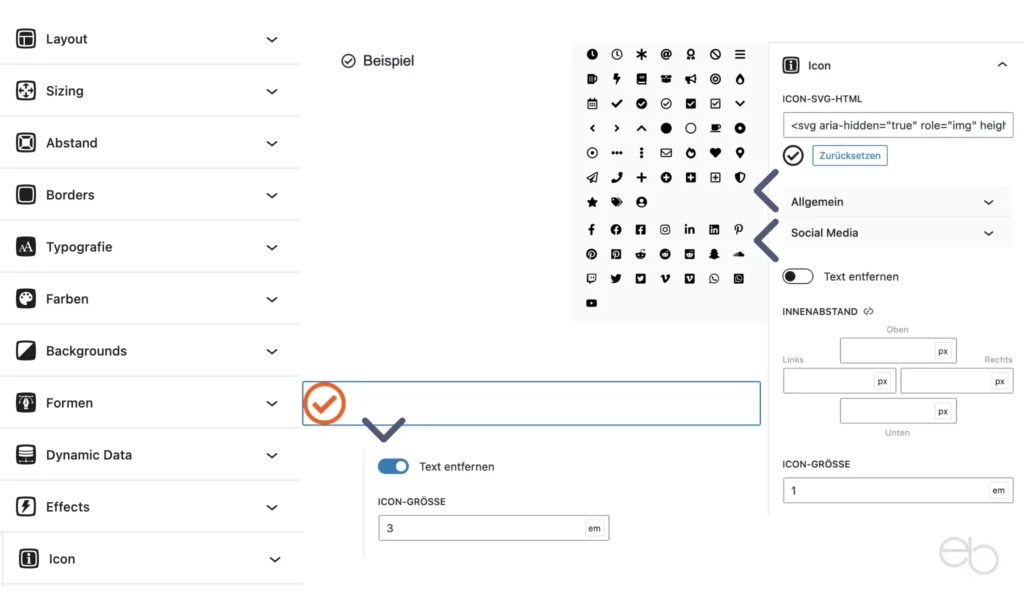 GenerateBlocks Tutorial 2 - Icons