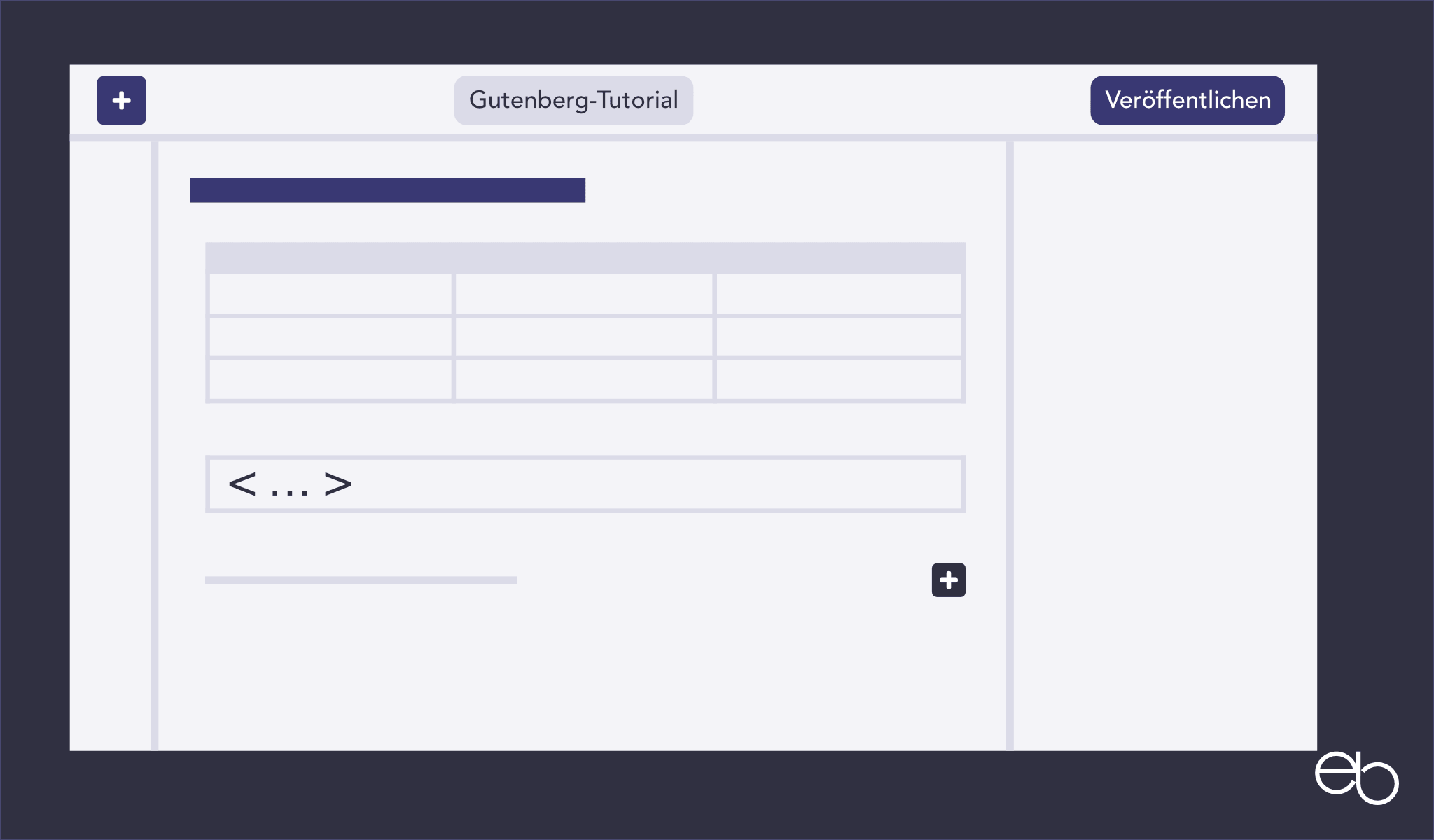 Spezialelemente - Widgets - WP Gutenberg Tutorial Teil 7