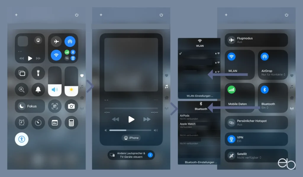 Versteckte iOS Funktionen - Kontrollzentrum