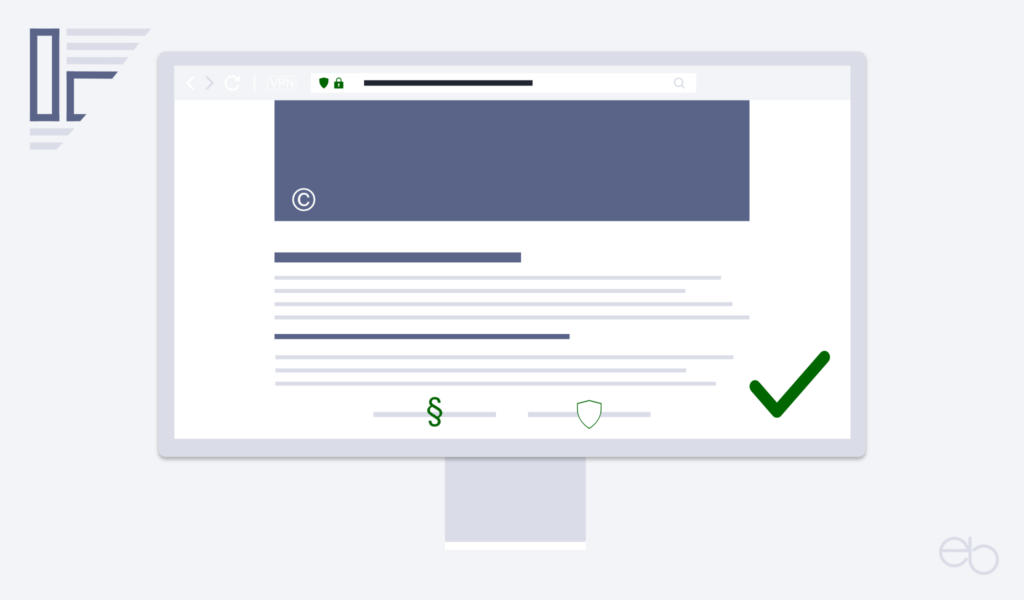 Eine rechtssichere Website - 6 grundlegende Tipps