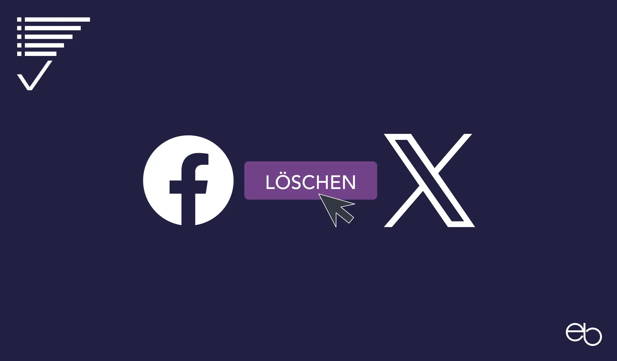 Löschen bei X (Twitter) und Facebook - Nichts ist wie es scheint