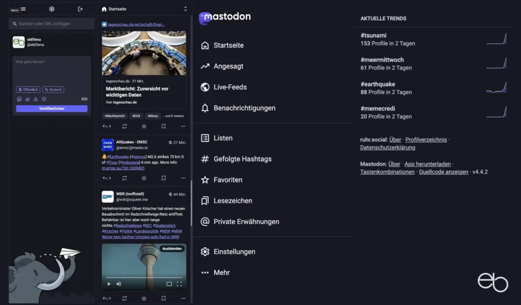 EU-Alternativen Teil 4 - Social Mastodon