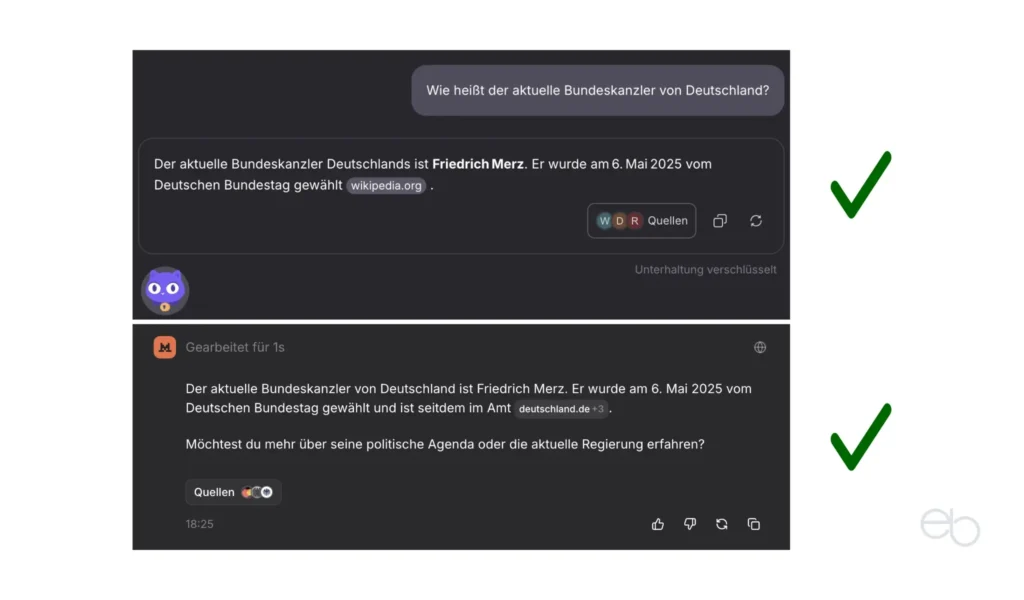 Proton Lumo - KI-Test 1 Aktualität