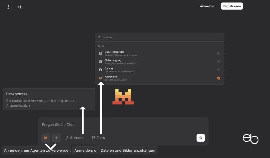 KI-Assistenten - Le Chat