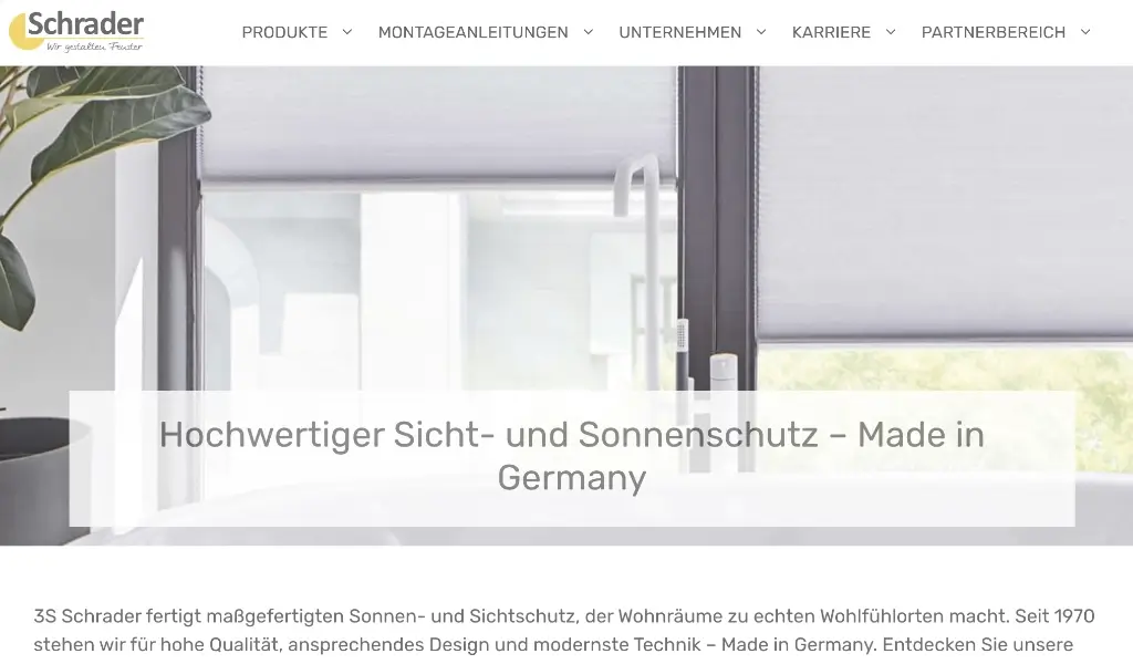 Referenzen - 3S Schrader - Design: eb