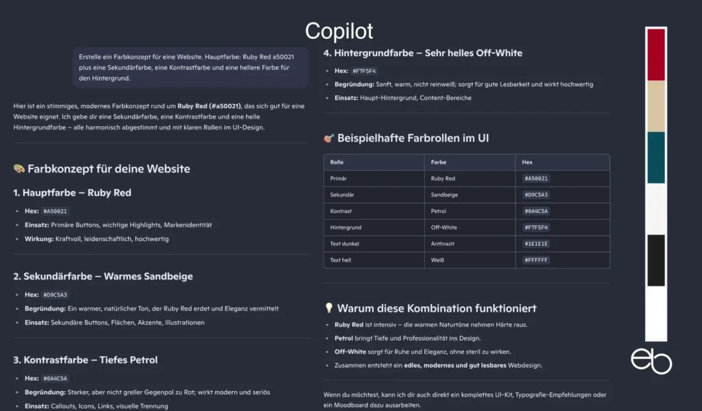 KI-Assistenten - Test 3 Copilot