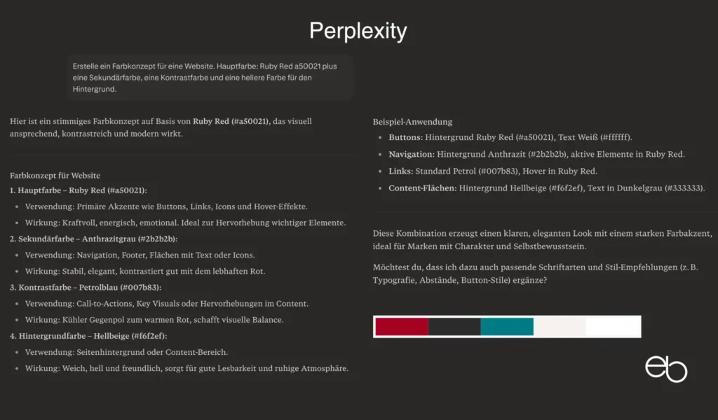 KI-Assistenten - Test 3 Perplexity