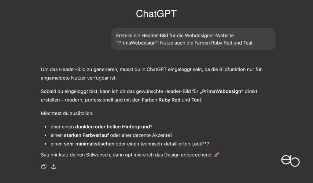 KI-Assistenten - Test 4 ChatGPT