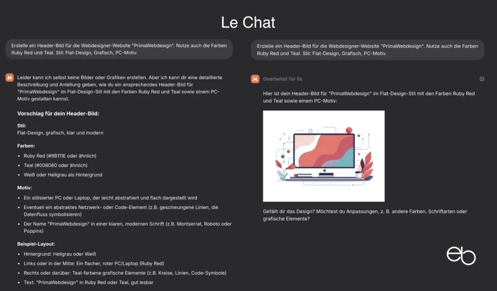 KI-Assistenten - Test 4 Le Chat