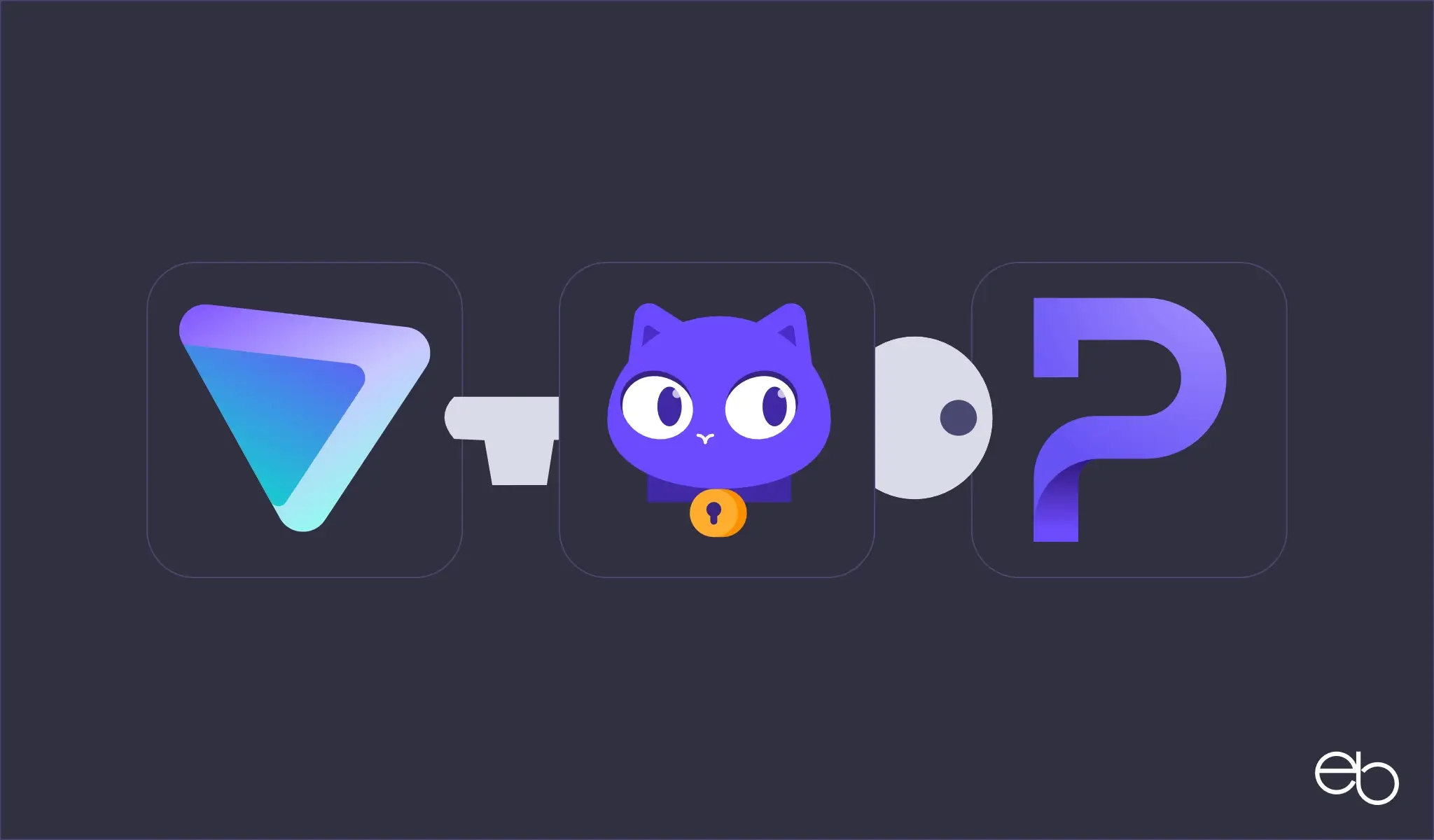 Proton VPN, Lumo, Meet - Logos