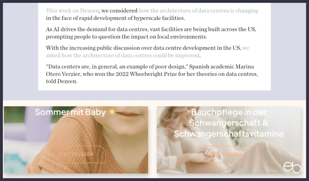 Webdesign Standard oder Trend - Beispiele für nicht barrierefreie Websites mit zu geringem Kontrast