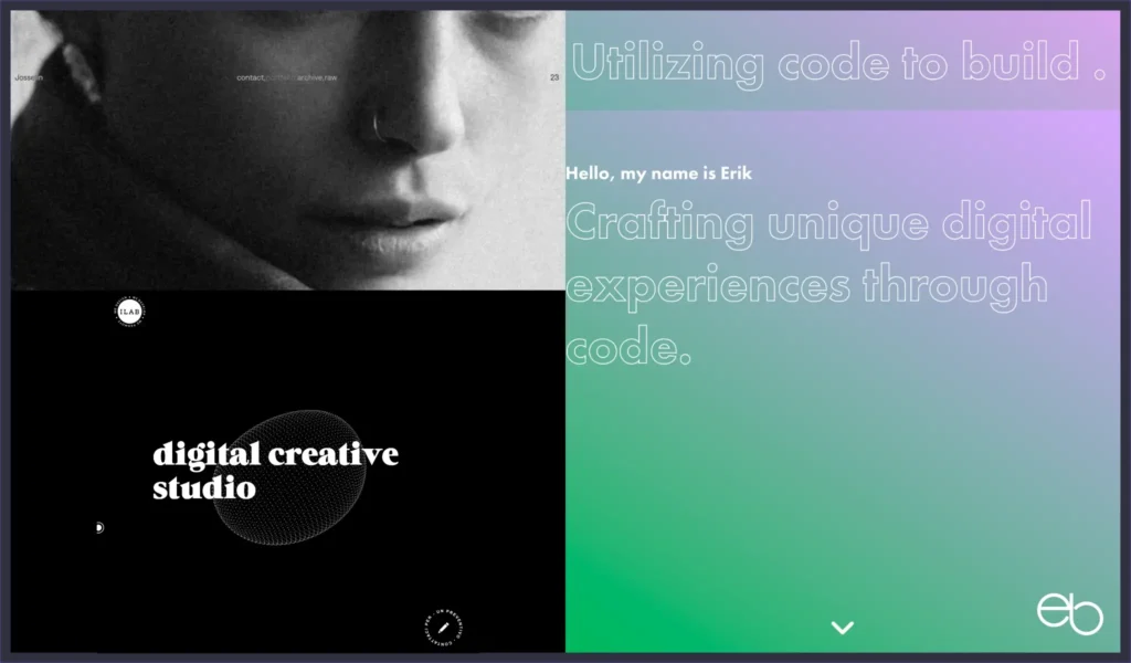 Webdesign Standard oder Trend - Menü auf dem Header-Bild, Header ohne Menüs